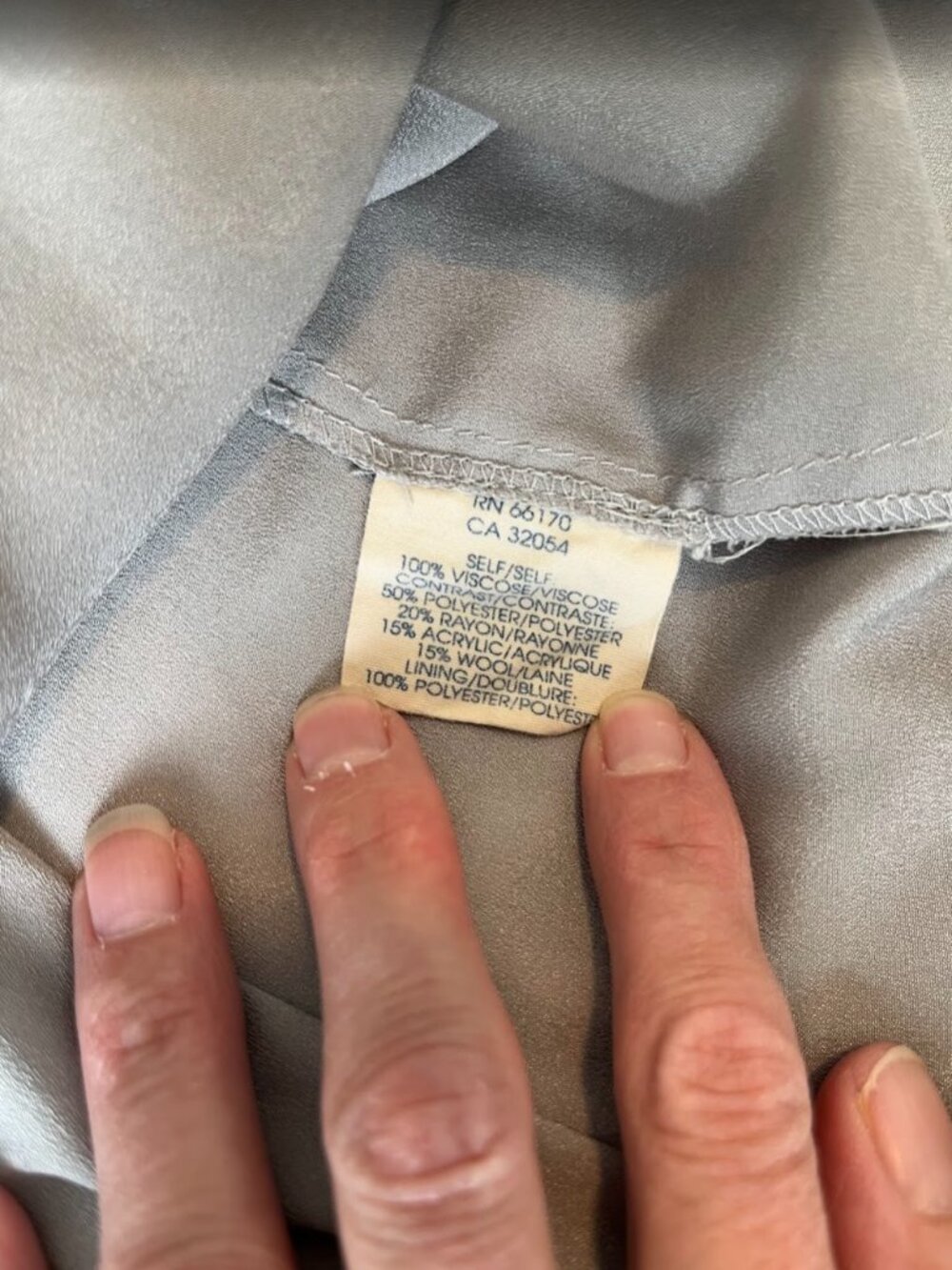 Anthropologie Edme and Esyllte Skirt Sz 4 Wool Trim Buttons Front - Picture 7 of 7